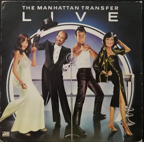 MANHATTAN TRANSFER -  Live (LP , Used)