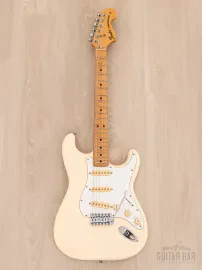 Электрогитара Fender Stratocaster 1972 Vintage Reissue ST72-75 SSS Olympic White w/case Japan 1989