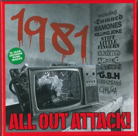 VARIOUS - 1981 All Out Attack! (3CD)