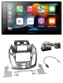 Pioneer DAB Bluetooth 2DIN USB MP3 Autoradio für Ford Transit Connect mit Displa