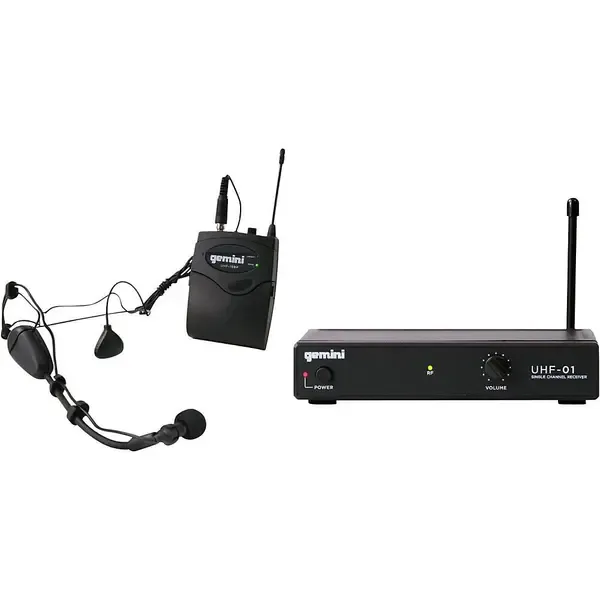 Микрофонная радиосистема Gemini UHF-01HL Wireless Headset/Lavalier Combo System F4