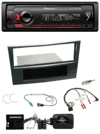 Автомагнитола Pioneer USB DAB Bluetooth для Opel Corsa D (2006–2008), совместимая с управлением на руле, черный