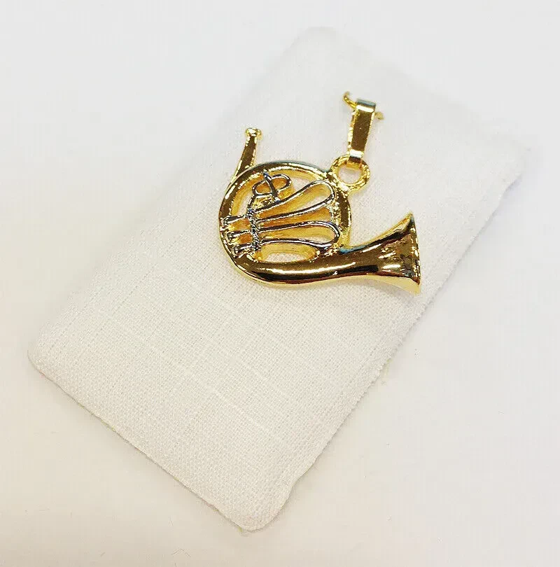 Кулон Art of Music Валторна золото