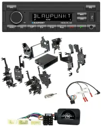 Автомагнитола для Toyota RAV4 2001–2005 Blaupunkt Bluetooth, MP3, USB, поддержка управления с руля
