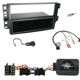 Einbauset Lenkradadapter DIN Autoradio für Chevrolet Aveo Captiva 2006-2011