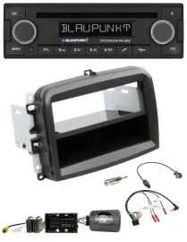 Blaupunkt Lenkrad Bluetooth DAB CD USB Autoradio für Fiat 500 L (ab 2012)