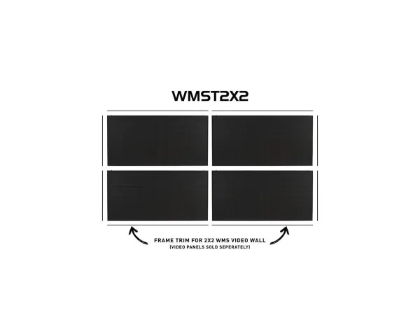 American DJ WMST2X2 Frame Trim Kit for 2x2 WMS Series Video Wall