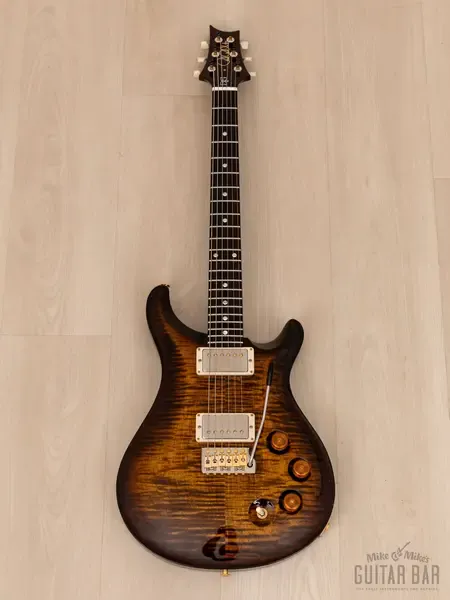 Электрогитара PRS DGT David Grissom Trem 10 Top HH Black Gold Wrap Burst w/case USA 2022