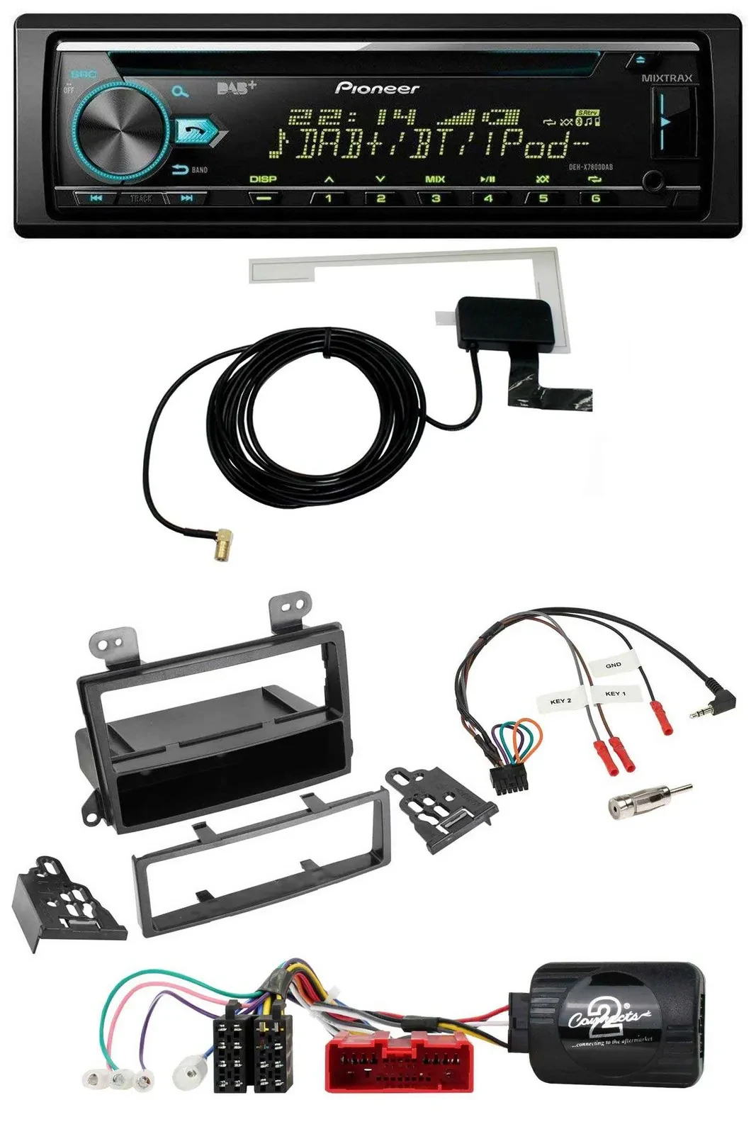 Автомагнитола для Mazda MPV (2000–2006) Pioneer CD USB DAB MP3