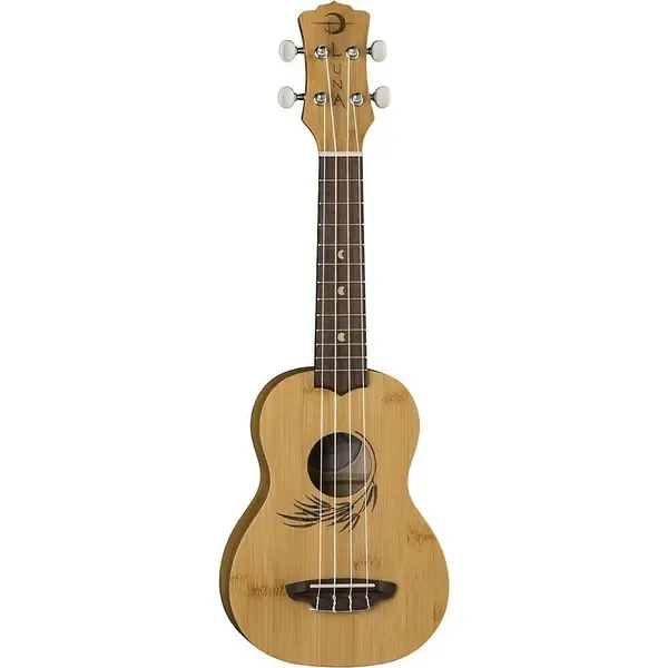 Укулеле Luna Guitars Uke Bamboo Soprano w/Gigbag Natural