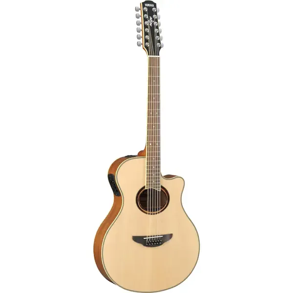Электроакустическая гитара Yamaha APX700II 12-String Thinline Acoustic-Electric Guitar, Natural