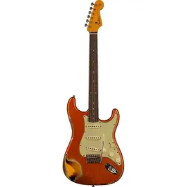 Электрогитара Fender Custom Shop LE '62 Stratocaster Heavy Relic Aged Candy Tangerine Sunburst