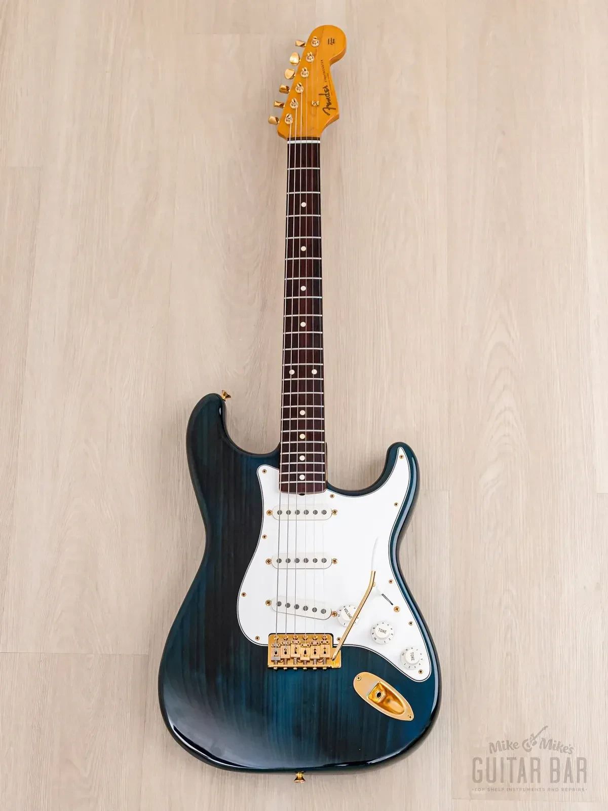 Электрогитара Fender Custom Edition 1957 Stratocaster ST57G-65 SSS Charcoal Marine w/gigbag Japan 1993