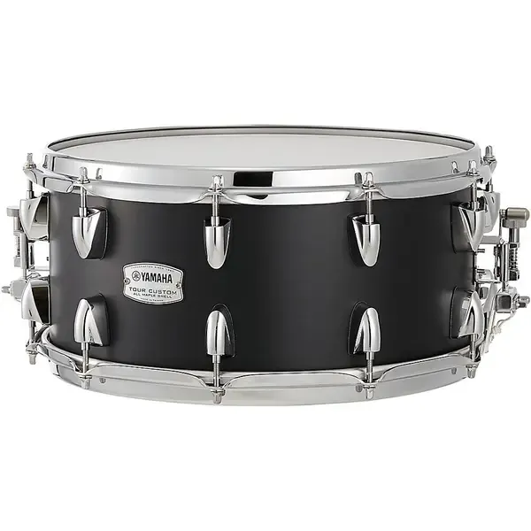 Малый барабан Yamaha Tour Custom Maple 14x6.5 Licorice Satin