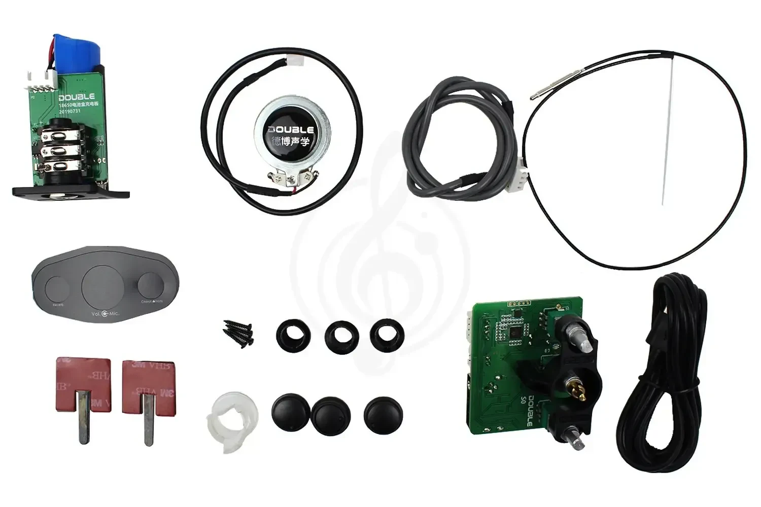 Трансакустический звукосниматель для акустической гитары X2 DOUBLE S0