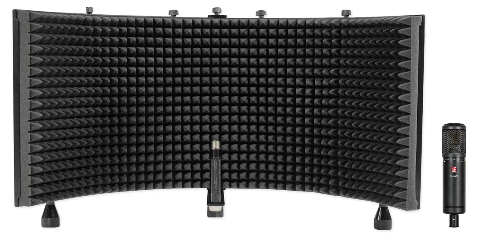 Se Electronics sE2200 Condenser Recording Microphone+Shockmount+Vocal Shield