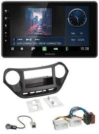 Kenwood MP3 Bluetooth USB DAB Autoradio für Hyundai i10 (ab 2013)