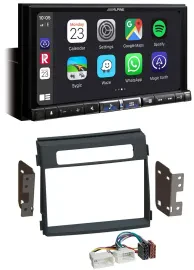 Alpine 2DIN DAB USB MP3 Bluetooth Autoradio für Kia Soul AM Facelift 11-14