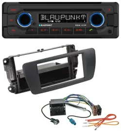 Blaupunkt AUX MP3 CD Bluetooth USB Autoradio für Seat Ibiza 6J ab 08 nitschwarz