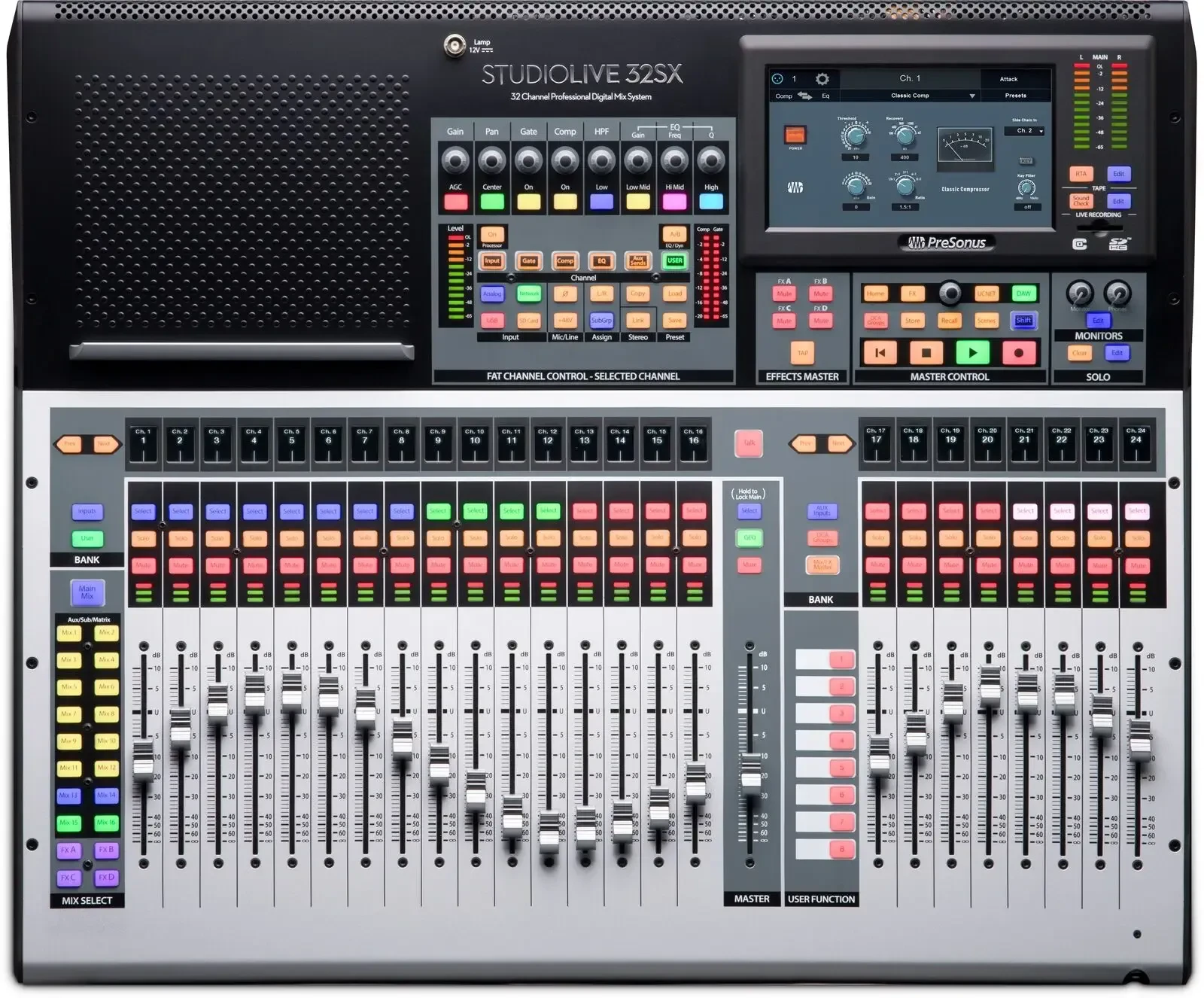 Цифровой микшер PreSonus StudioLive 32SX 32-Channel Digital Mixer and USB Audio Interface
