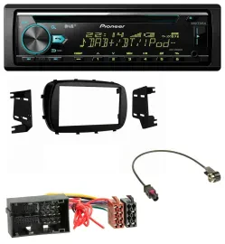 Автомагнитола Pioneer для Fiat 500X (с 2015) DAB, CD, USB, Bluetooth