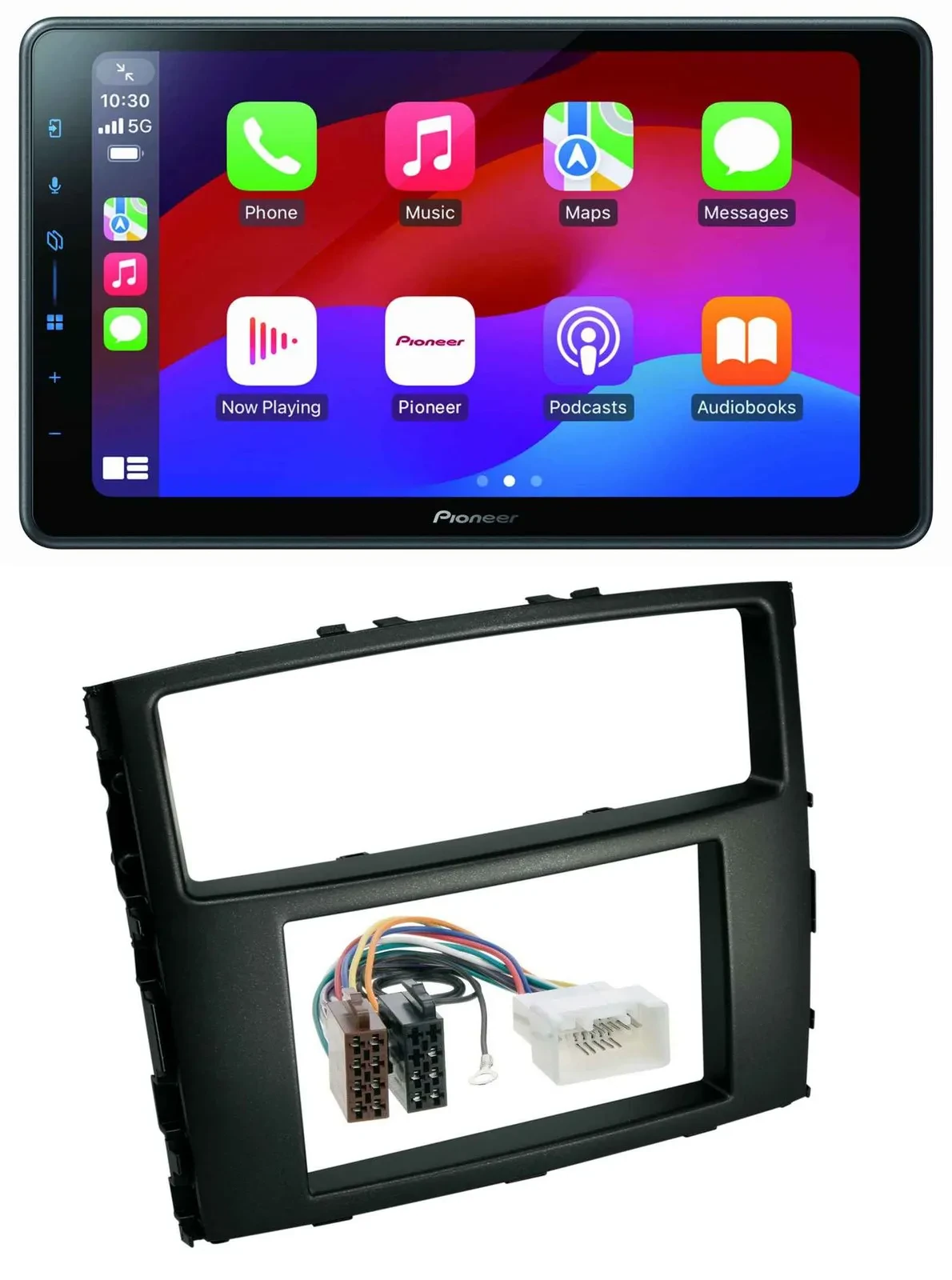 Pioneer Bluetooth 2DIN USB MP3 DAB Autoradio für Mitsubishi Pajero 2006-2014