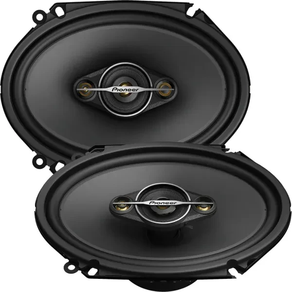 Pioneer TS-A6881F 160W RMS 6x8" 4-way Coaxial Speakers