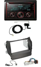 Автомагнитола для Hyundai Santa Fe Pioneer 2-DIN CD USB Bluetooth DAB MP3