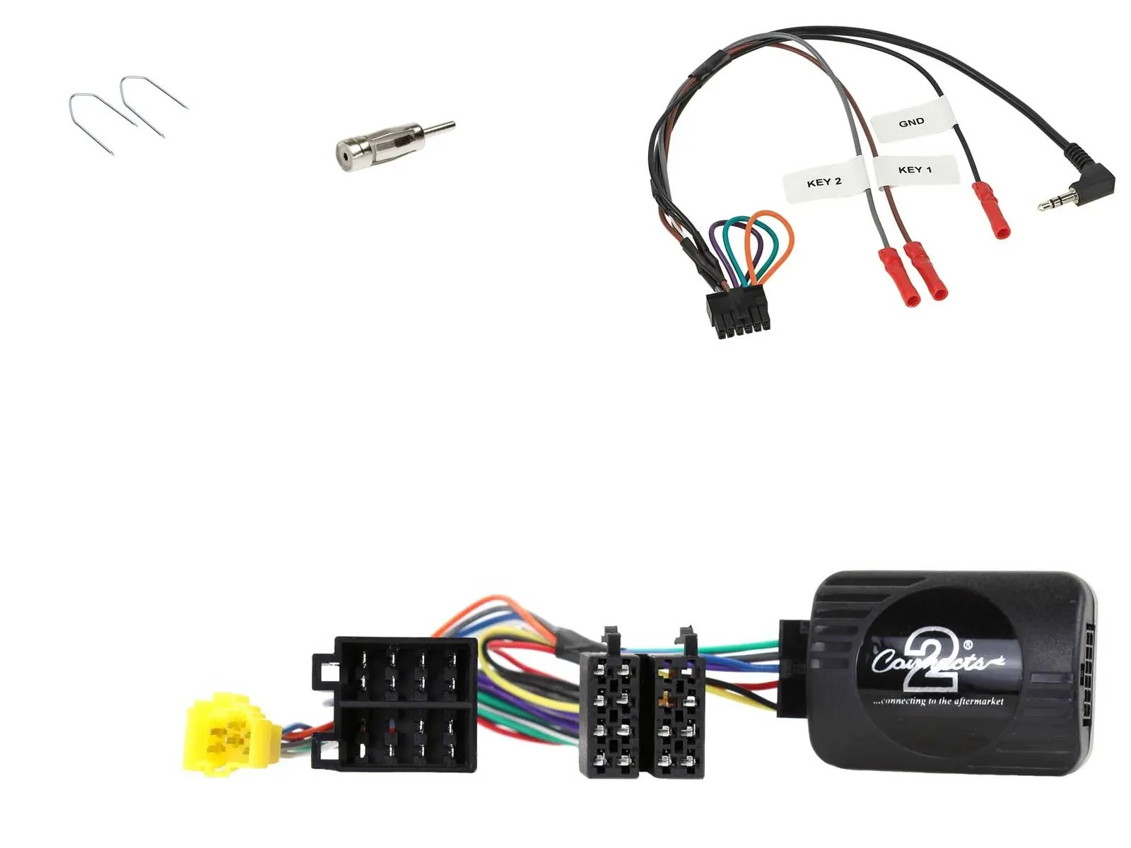 Einbauset Lenkradadapter DIN Autoradio für Renault Kangoo 1998-2005