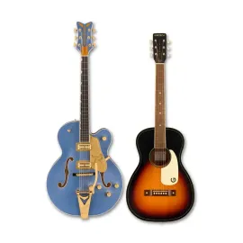 Б/У Электрогитара Gretsch Falcon Hollow Body Cerulean Smoke (набор)