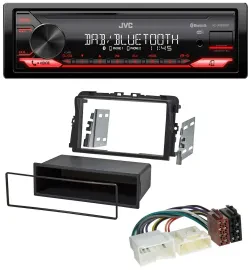 JVC Bluetooth USB DAB MP3 Autoradio für Opel Vivaro Combi J7 Kasten F7 11-15