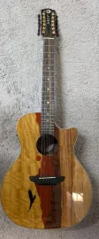 Luna Vista Eagle 12 String  Tropical Wood Acoustic Electric Guitar w/Hard Case