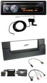 Автомагнитола Pioneer Bluetooth, DAB, USB, CD для BMW 5 Series E39 (2001–2004), Quadlock, с поддержкой кнопок на руле