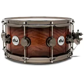 DW Collector's SSC Vavona Exotic Snare Drum 14 x 6.5 in. Candy Black Burst