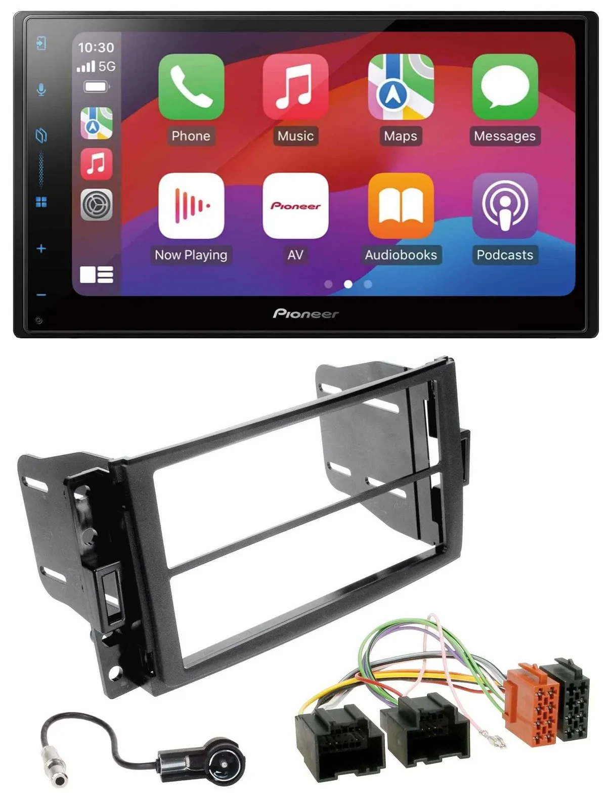 Pioneer DAB USB MP3 Bluetooth 2DIN Autoradio für Chevrolet Corvette 05-13 Upland