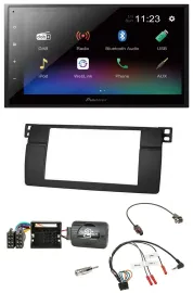 Pioneer USB Bluetooth DAB 2DIN Lenkrad Autoradio für BMW 3er E46 2001-2006 Profi