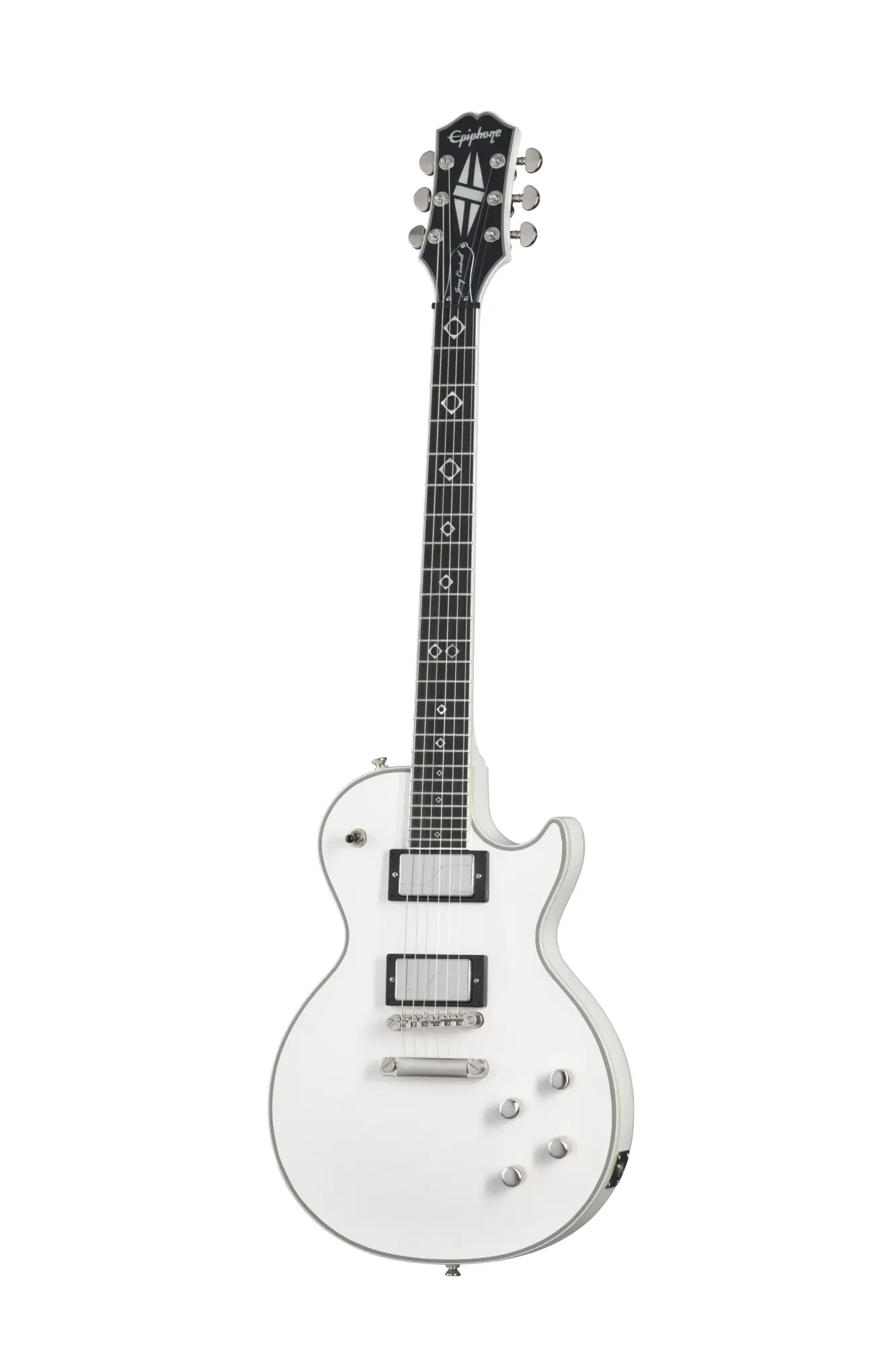 Электрогитара Epiphone Jerry Cantrell Les Paul Custom Prophecy Bone White