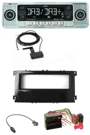 Dietz Bluetooth USB MP3 DAB Autoradio für Ford Mondeo S-Max 07-14 glänzend schwa