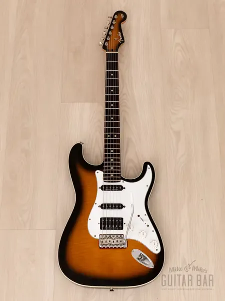 Электрогитара Fender Aerodyne Special Stratocaster AST-DMC SSH Flame Top Sunburst w/gigbag Japan 2007