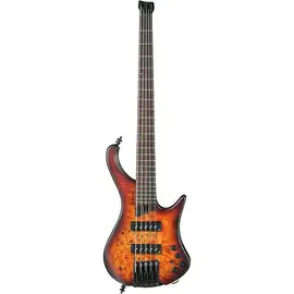 Бас-гитара Ibanez EHB1505 Ergonomic Headless Flat Dragon Eye Burst