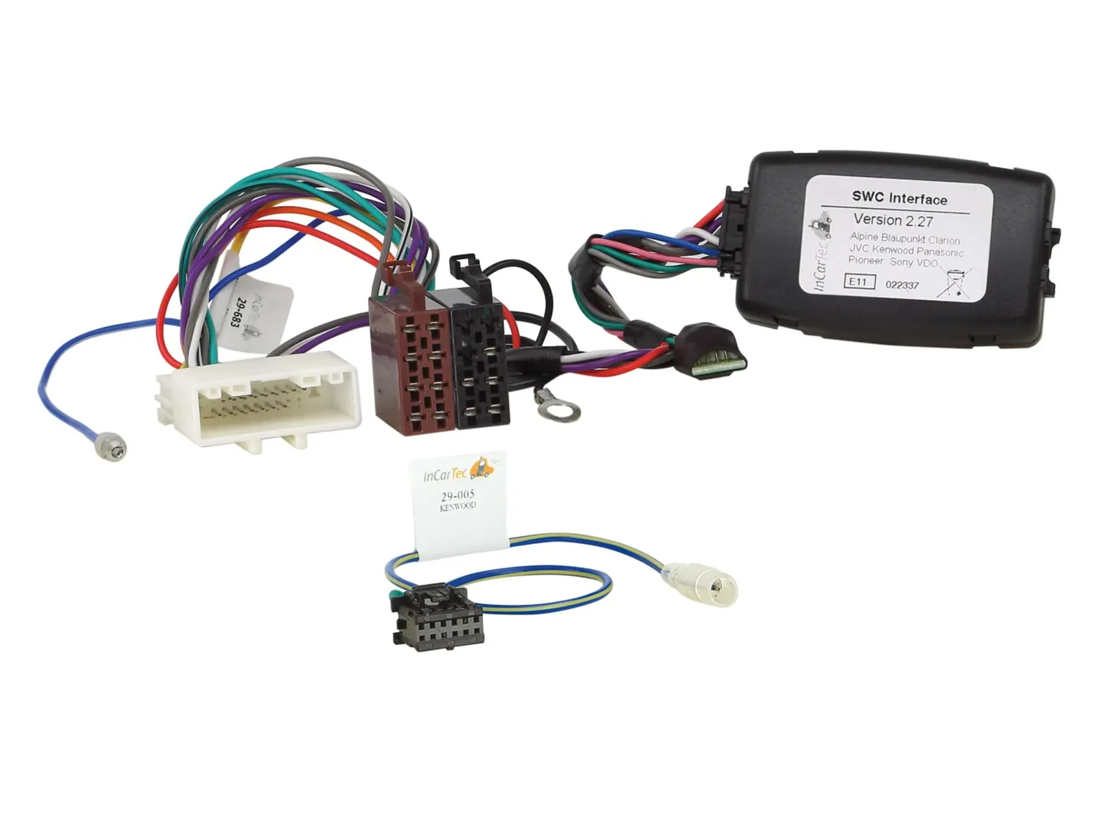 ACV Lenkradadapter für Nissan 370Z Juke Micra Navara Note Kenwood 42-1215-703