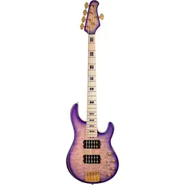Бас-гитара Ernie Ball Music Man BFR StingRay 5 Limited to 100 Electric Bass Guitar Moonbeam