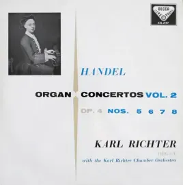 - With – Organ Concertos Vol. 2 Op.4 Nos. 5 6 7 8 (LP, Used)