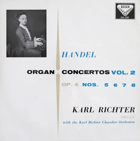 - With – Organ Concertos Vol. 2 Op.4 Nos. 5 6 7 8 (LP, Used)