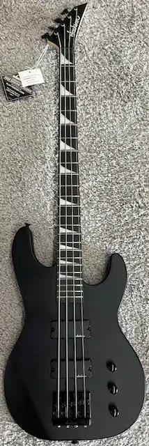 Jackson JS Concert 4-String Electric Bass Guitar JS2 Satin Black - Demo