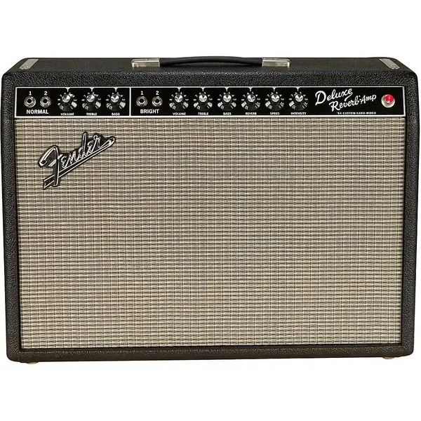 Ламповый комбоусилитель для электрогитары Fender '64 Custom Deluxe Reverb 1x12 20W Black