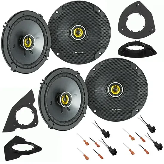 Автодинамики для Chevrolet TrailBlazer 2002–2009 Kicker Factory Speaker Upgrade Package (набор)