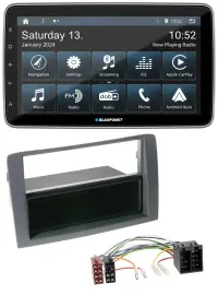 Автомагнитола Blaupunkt USB DAB SD MP3 Bluetooth для Fiat Idea (350, 2003–2011), серый