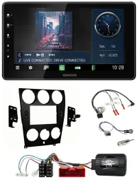 Kenwood Lenkrad Bluetooth USB DAB Autoradio für Mazda 6 (2006-2008)