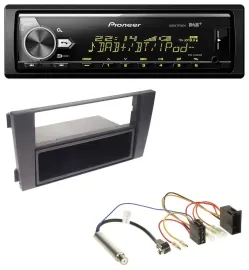 Pioneer Bluetooth USB DAB MP3 Autoradio für Audi A6 C5 2001-2005 Symphony ISO